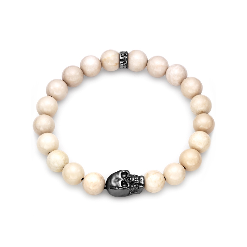 Antiqued Ivory Skull Beads #PBSKULLI