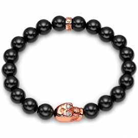 Onyx discount skull bracelet